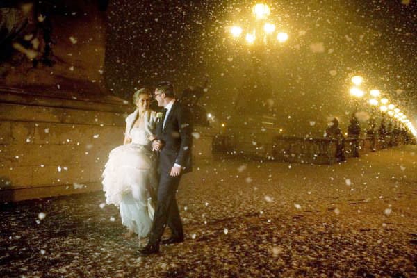 Свадьба зимой Москва